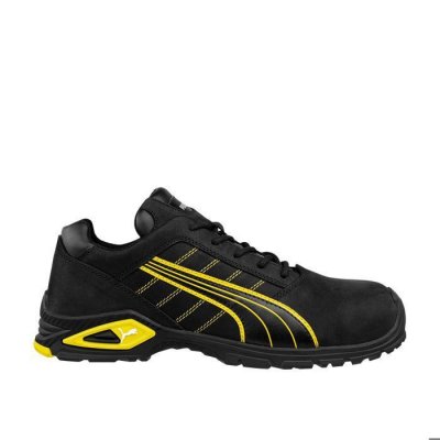 PUMA Chaussures de s&eacute;curit&eacute; Amsterdam LOW S3 SRC - noir/jaune 39