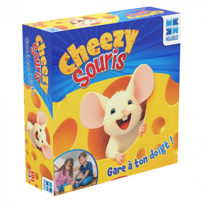 CHEEZY SOURIS - Jeu de soci&eacute;t&eacute; - MEGABLEU - D&egrave;s 3 ans 