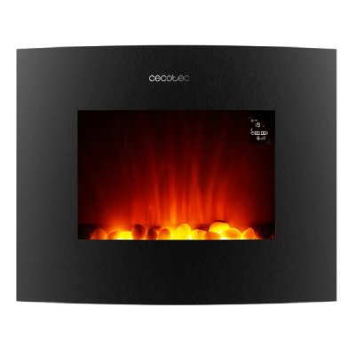 CECOTEC Chemin&eacute;e &eacute;lectrique readywarm 2650 curved flames connected