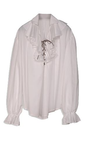 WIDMANN Chemise &eacute;poque Homme Blanche - Blanc - M/L