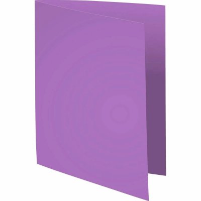 EXACOMPTA Chemises dossiers 180g 24x32 violet -Paquet de 100