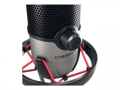 CHERRY  UM 6.0 ADVANCED - Microphone - noir, argent