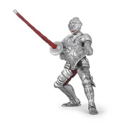 PAPO Chevalier en armure - dim. 7,3 cm x 11,4 cm x 9,2 cm