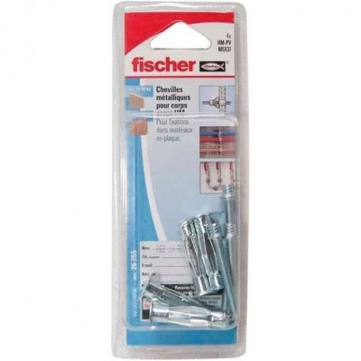 FISCHER Cheville  HM-S pour corps creux 4 mm x 32 mm sachet de 25