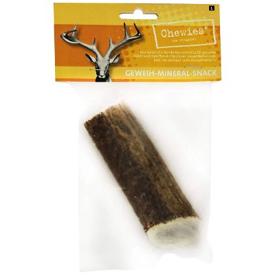 CHEWIES  Bois De Cerf Lot De 2, Taille L - Friandises Pour Chien