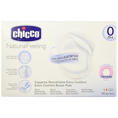 CHICCO  biberons et t&eacute;tines coussinets d'allaitement anti bacterien