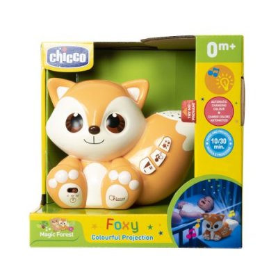CHICCO  Veilleuse FOXY Projection Color&eacute;e