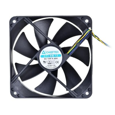 CHIEFTEC  AF-1225PWM - Ventilateur ch&acirc;ssis - 120 mm