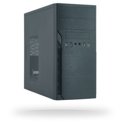 CHIEFTEC  Elox Series HO-12B - Tour - micro ATX 350 Watt (ATX) - noir - USB/Audio 