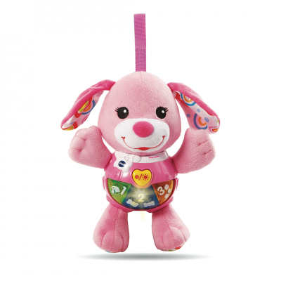 VTECH BABY Chien Chant&rsquo; Toutou  Rose 