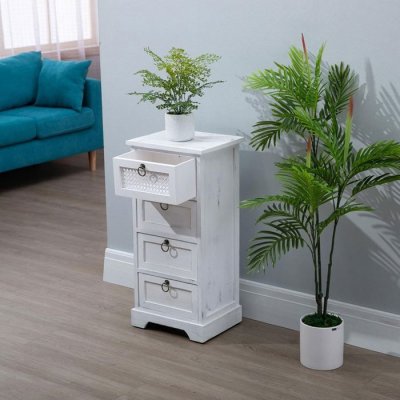 Chiffonnier IRMA, 4 tiroirs, blanc 