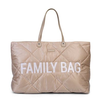 CHILDHOME  Sac &agrave; langer Family Bag matelass&eacute; beige