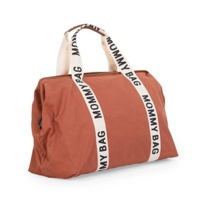  CHILDHOME Sac &agrave; langer Mommy Bag Signatur Canvas terracotta