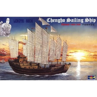 TRUMPETER Chinesische Dschunke Chengho 1405-1430- 1:60e - 