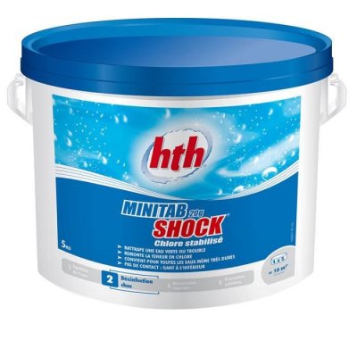 HTH Chlore choc Minitab Shock 5 kg