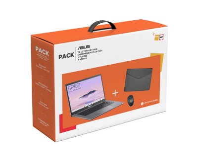 ASUS Chromebook  CX3402CBA-MW0306 14"" IntelCore&nbsp;i3-1215U 8 Go RAM 256 Go eMMC Ecran tactile Gris