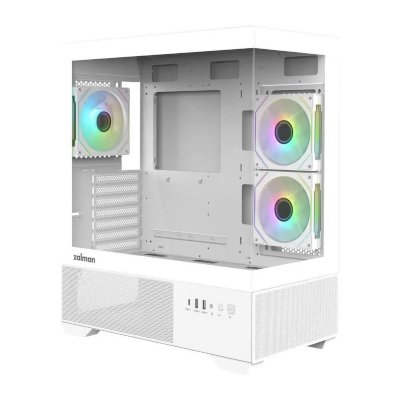 ZALMAN CHRONIX - Boitier sans alimentation, Format ATX, Blanc - Neuf