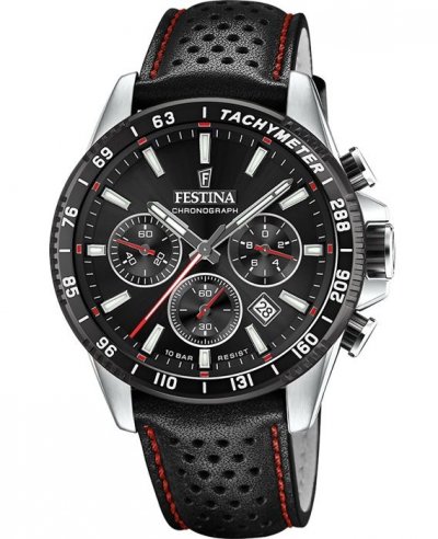FESTINA Chronograph  F20561/4 Cadran Noir - 45mm - 10ATM 
