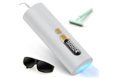 CHRONUS  tm_0412zzh12 &eacute;pilateur &agrave; lumi&egrave;re puls&eacute;e, cadeau femme, blanc