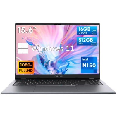 CHUWI  Ordinateur Portable Gemibook Plus 15.6&acute;&acute; Celeron N100/8gb/256gb Ssd Reconditionn&eacute; 