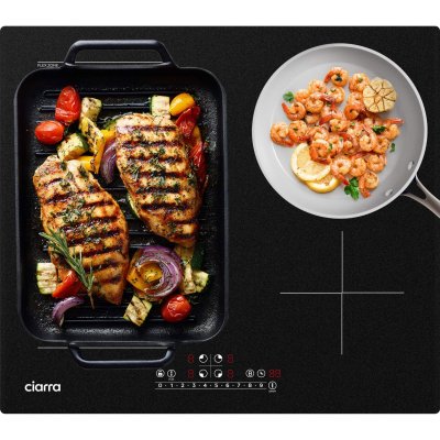 CIARRA  plaque induction 4 foyer flexizone 7200w booster 59cm cd4bfbih CD4BFBIH