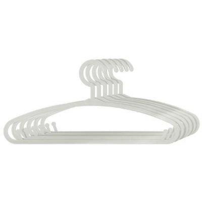ATMOSPHERA Cintres enfants en plastique - Lot de 6 - Gris