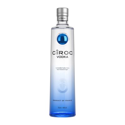 CIROC C&icirc;roc Vodka  Blue Stone - Vodka de raisin 40&deg; - Bouteille de 70cl