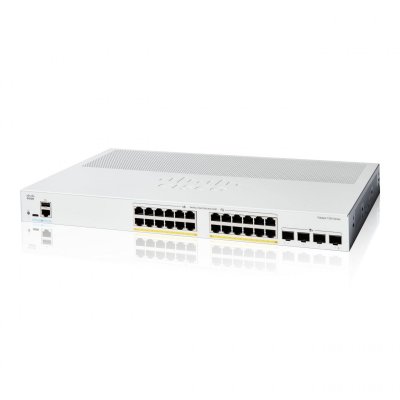 CISCO  C1200-24P-4X commutateur r&eacute;seau G&eacute;r&eacute; L2/L3 Gigabit Ethernet (10/100/1000) Blanc - Neuf