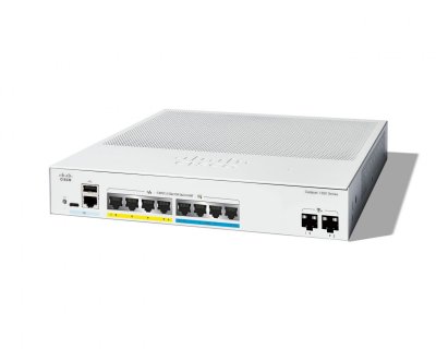 CISCO  Catalyst C1300-8MGP-2X commutateur r&eacute;seau G&eacute;r&eacute; C1300-8MGP-2X