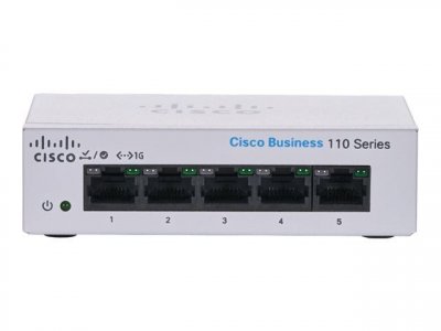 CISCO  Cbs110-5t-d-eu Switch Argent&eacute;