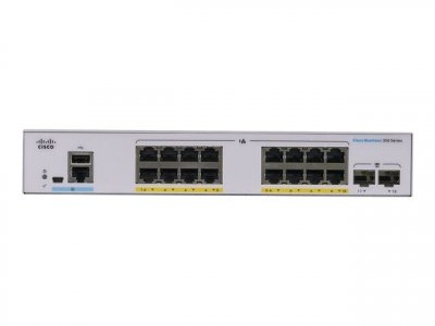  Cisco CBS350-16FP-2G-EU Managed 16-port GE, Full CBS350-16FP-2G-EU