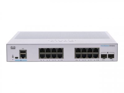  Cisco CBS350-16T-E-2G-EU Managed 16-port GE, Ext CBS350-16T-E-2G-EU