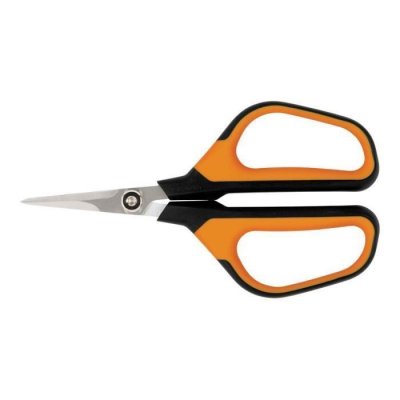 FISKARS Ciseaux &agrave; fleurs de pr&eacute;cision Poign&eacute;es loupe Micro-tip Solid  SP16