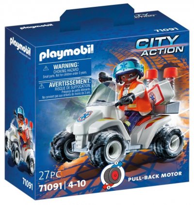 City Action 71091 Secouriste et Quad