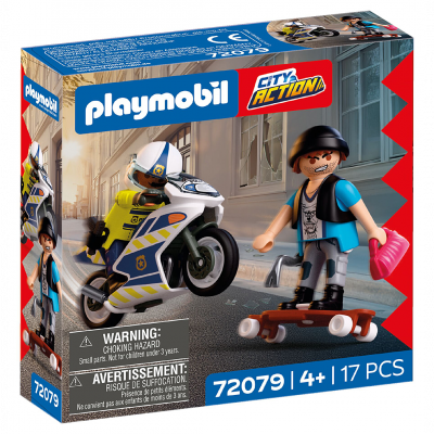 City Action Course-poursuite En Moto 72079 Multicolore