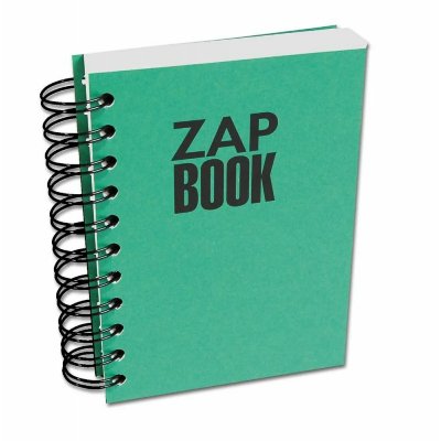 CLAIREFONTAINE   carnet d'esquisse zap book, a4, 80 g/m2 noir