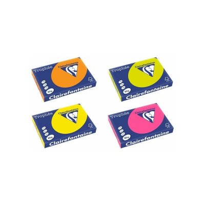 CLAIRFONTAINE Clairefontaine Papier universel Troph&eacute;e, A3, 80 g/m2, vert fluo