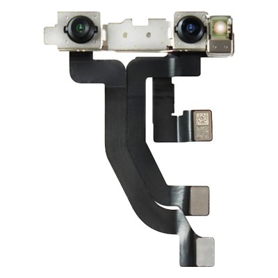 CLAPPIO  Cam&eacute;ra Avant pour iPhone X Capteur Selfie Noir
