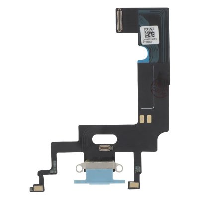 CLAPPIO  Connecteur de Charge Lightning pour Apple iPhone XR Bleu Clair