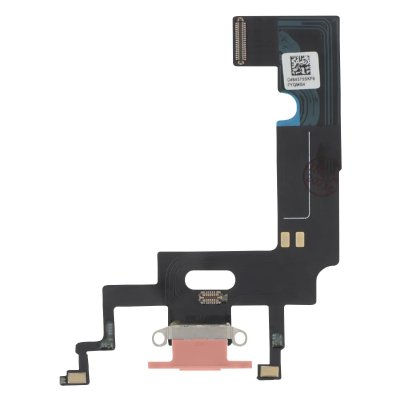 CLAPPIO  Connecteur de Charge Lightning pour Apple iPhone XR Corail