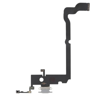CLAPPIO  Connecteur de Charge Lightning pour Apple iPhone XS Max Argent