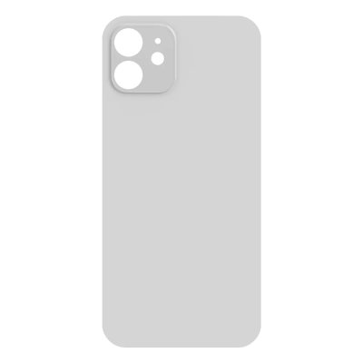 CLAPPIO  Vitre arri&egrave;re de remplacement pour Apple iPhone 12 Blanc
