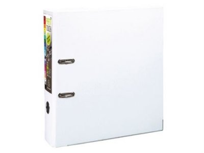 EXACOMPTA Classeur a levier - 24,2 x 29,7 cm - polypropylene - blanc