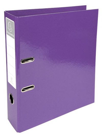 EXACOMPTA Classeur &agrave; levier  Prem'Touch 7 cm Violet