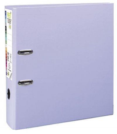 EXACOMPTA Classeur a levier prem'touch extra large - dos 80 mm - violet lilas