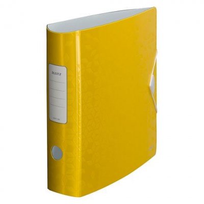 LEITZ Classeur Active Polyfoam A4 180&deg; 80mm - Jaune - 