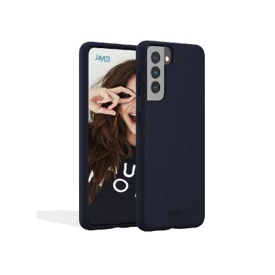JAYM CLASSIC - Coque de protection pour t&eacute;l&eacute;phone portable - silicone - bleu - pour Samsung Galaxy S22