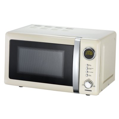 MELISSA Classic four micro-ondes r&eacute;tro vintage 20 litres - 700w - cream