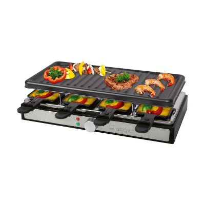 CLATRONIC  Raclette Grill RG 3757 Noir 8 po&ecirc;lons Antiadh&eacute;sif