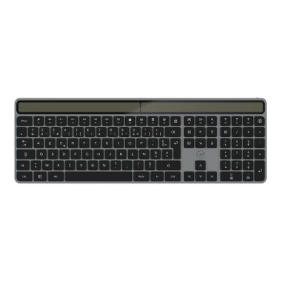 MOBILITY LAB Clavier Azerty sans fil solaire  KS720W Bluetooth Noir